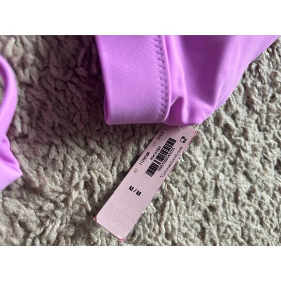 Victoria’s Secret purple pink bikini set top sz M and bottom sz L - Picture 5 of 8